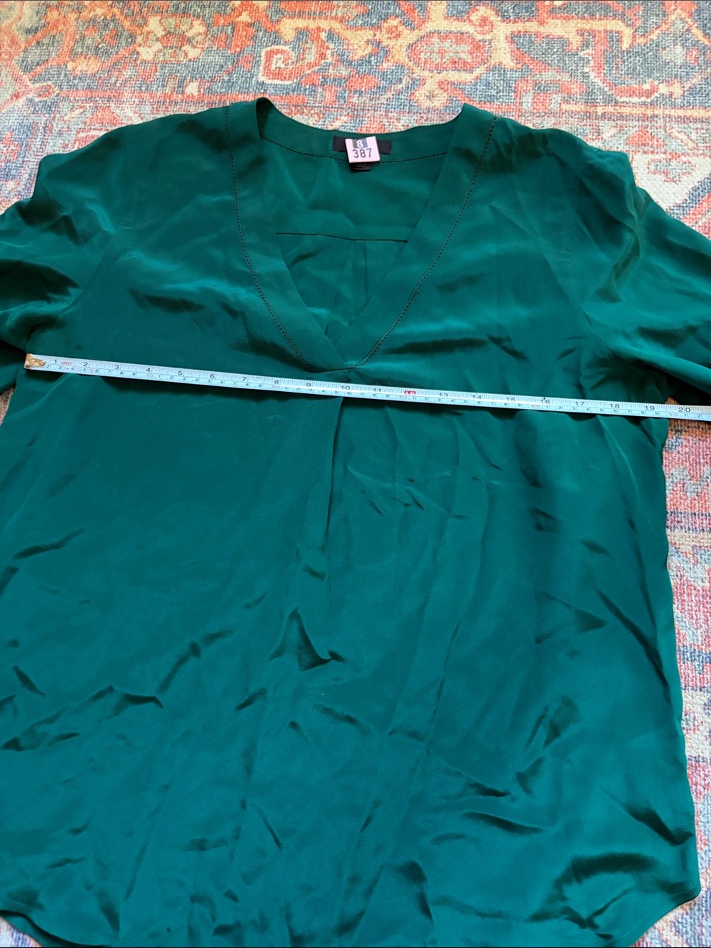 BUNDLE OF TWO - J. Crew - Silk Popover Blouse Tops - 10 - Picture 5 of 12